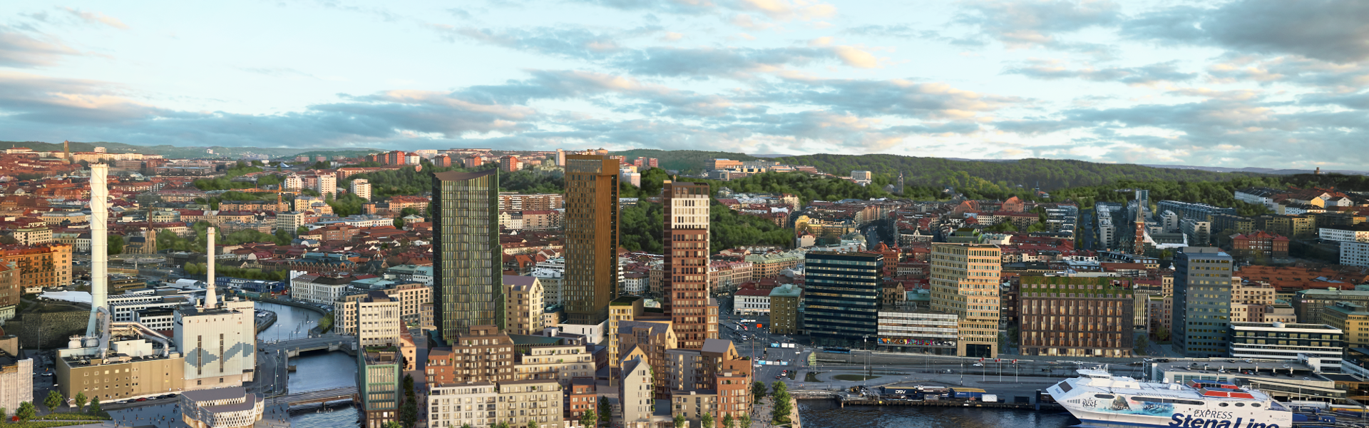  Här växer en ny stadsdel vid vattnet fram 