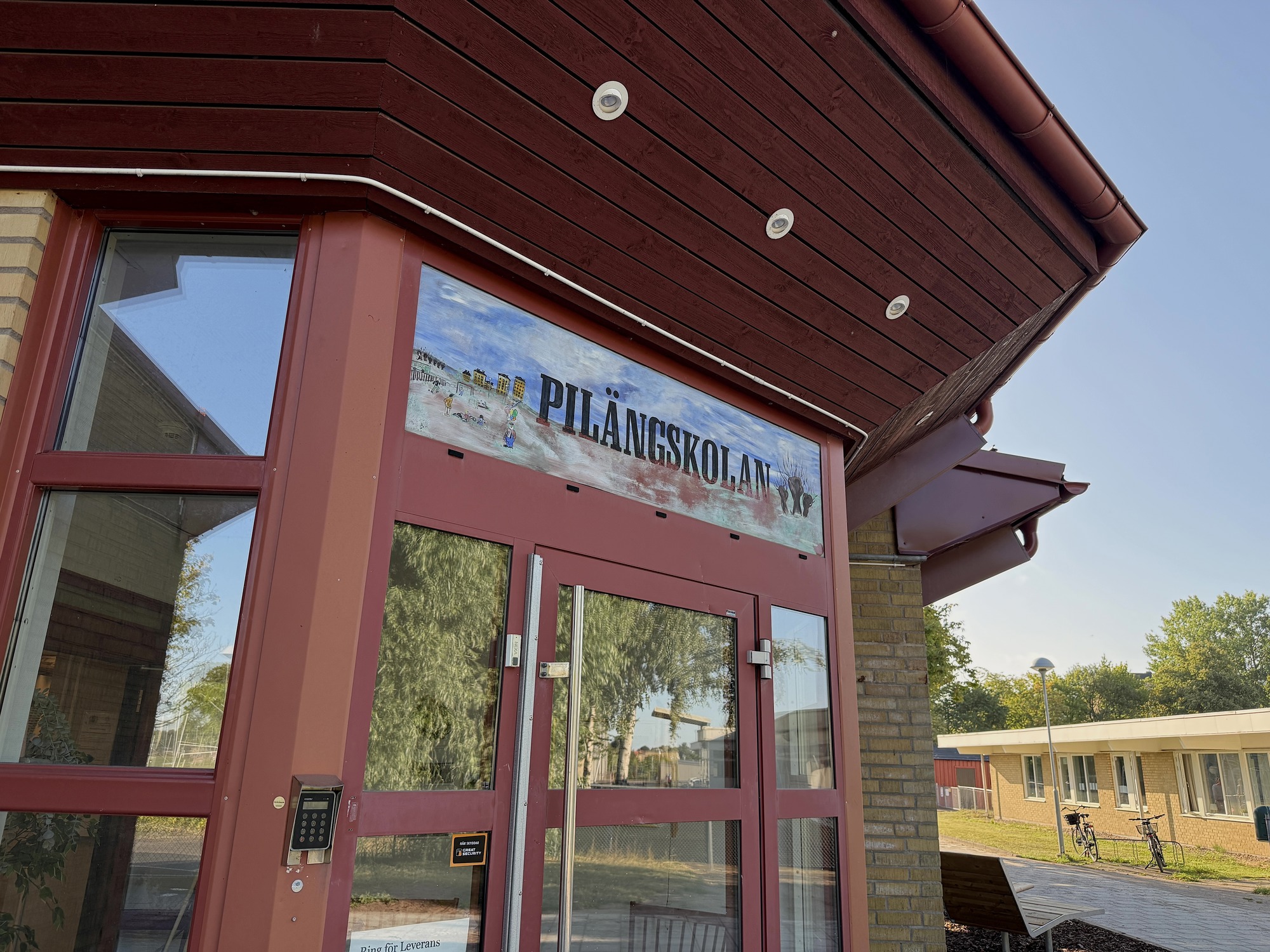 Ingång Pilängskolan Landskrona