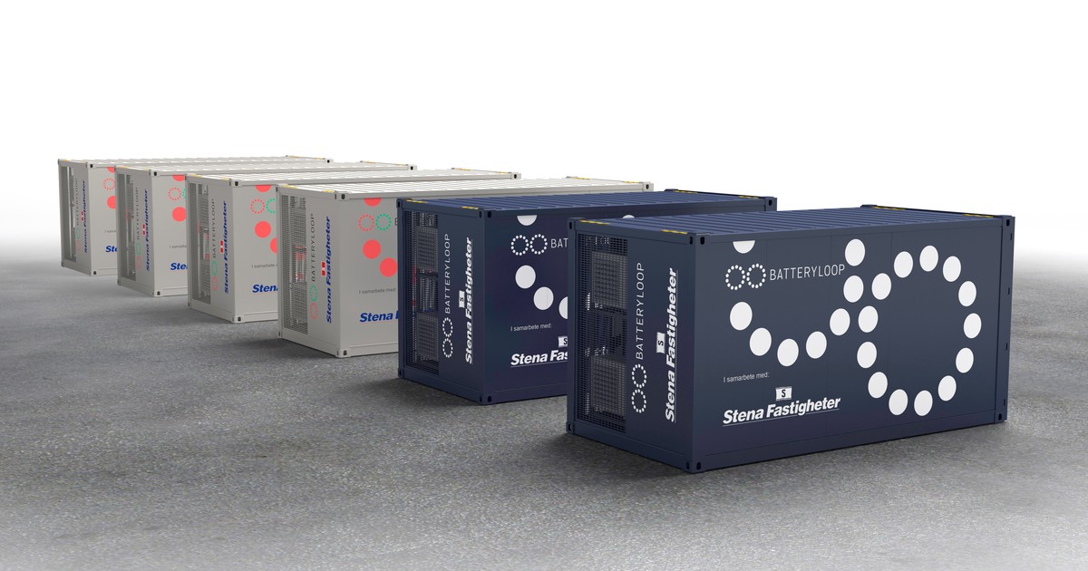 Köper ellager från BatteryLoop | Stena Fastigheter
