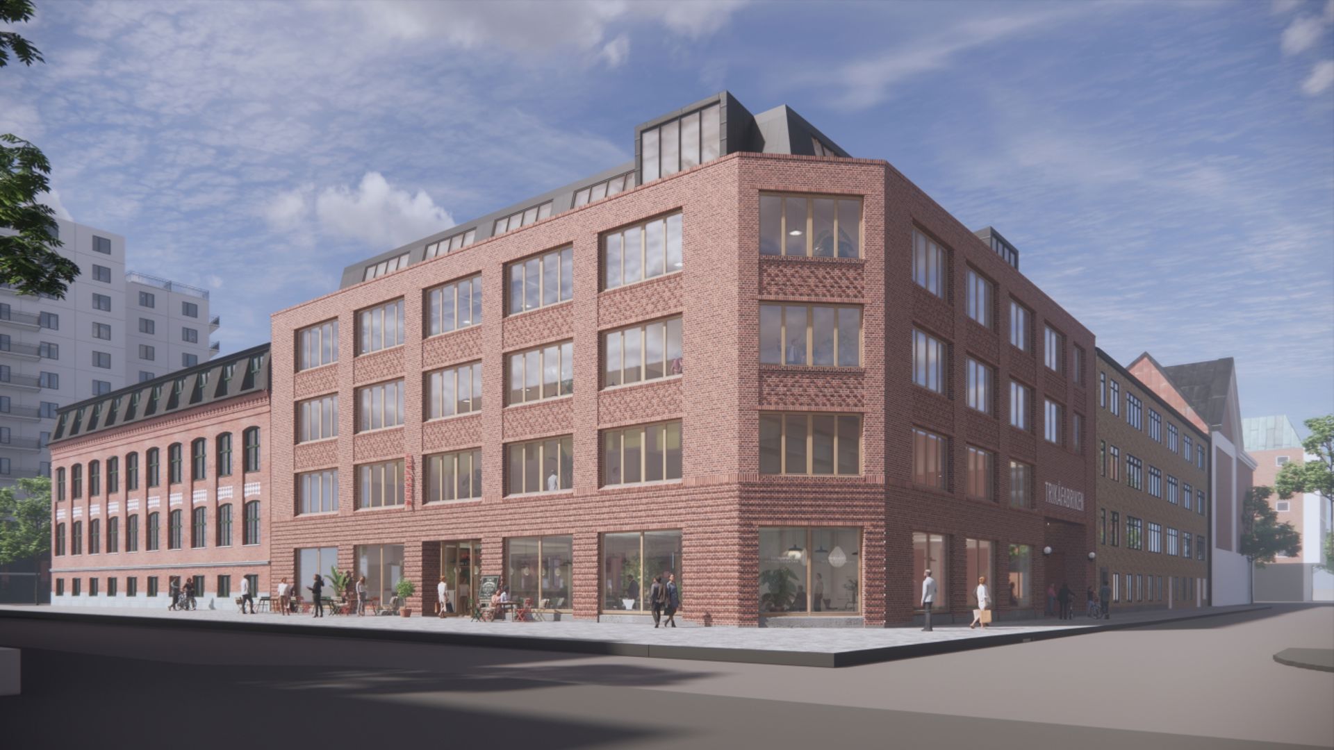 Nya Trikåfabriken, Monbijougatan 17 - Kliv in i framtiden. Här finns kontorslokalen i hjärtat av Malmös mest kreativa kvarter!