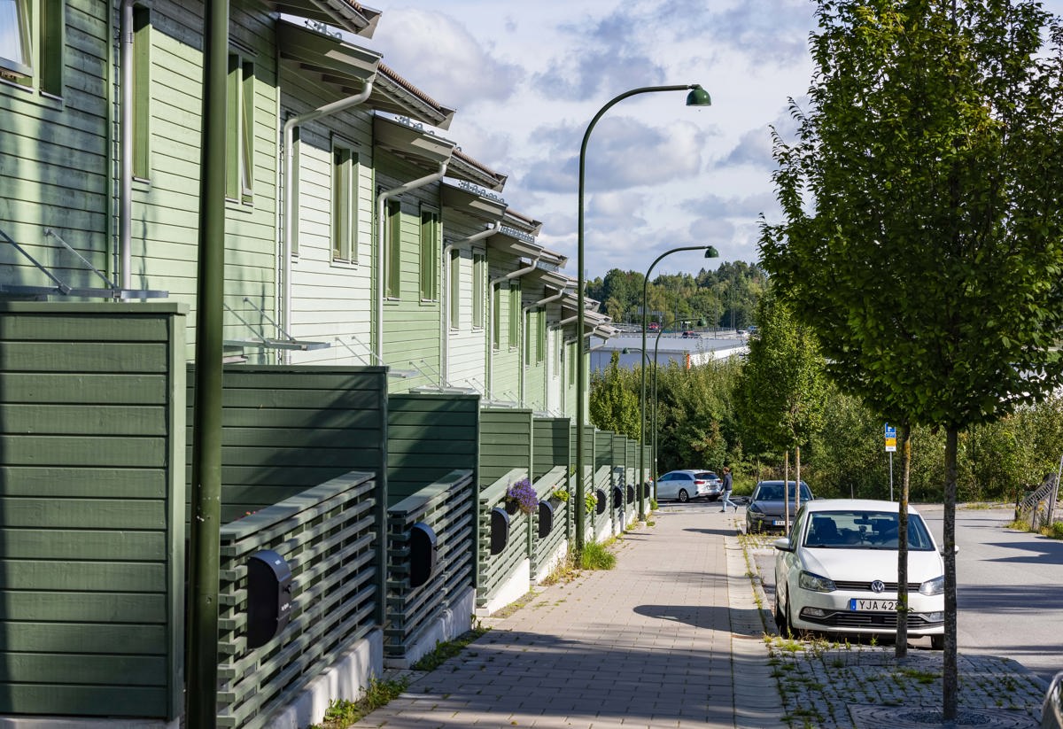 Områdesbild från framsidan av Vintertriangeln.