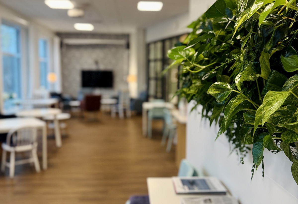 Samlingslokal i äldreboende