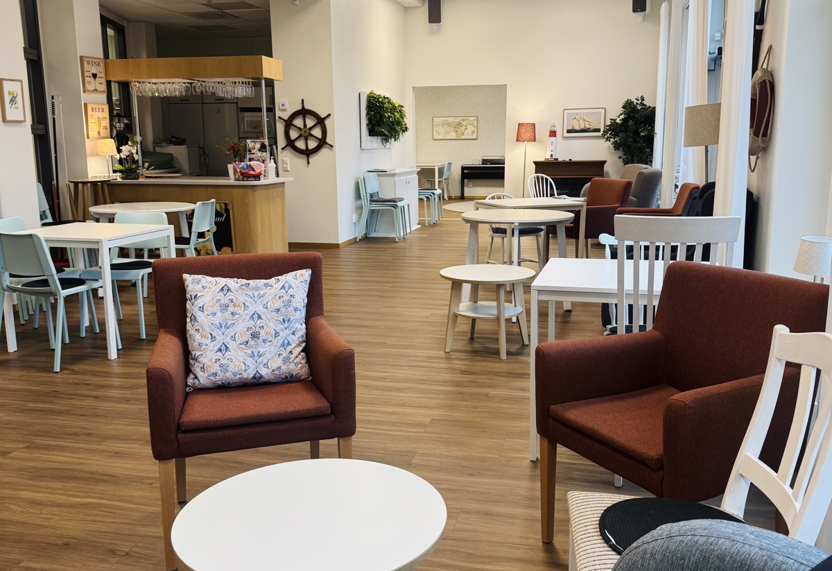 samlingslokal i äldreboende