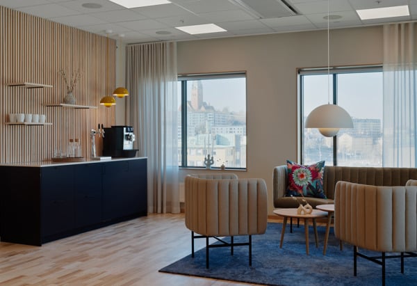 handelsbanken - bild inifrån kontor