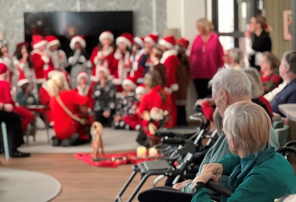 Lucia på äldreboende