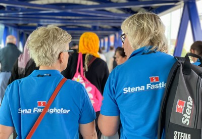 Medarbetare från Stena Fastigheter fanns på plats för att hjälpa till med biljetthanteringen och umgås med våra hyresgäster.