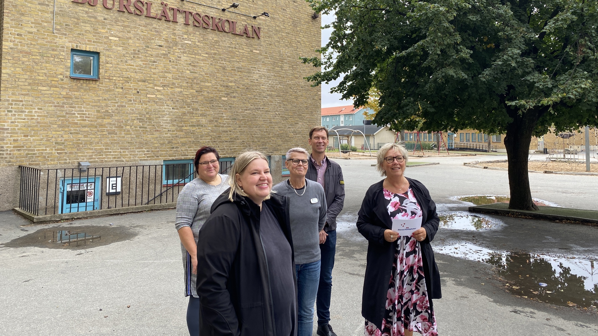 Bild på personer från de olika aktörerna inom satsningen Medborgarbudgeten.