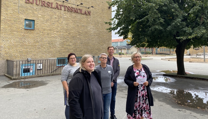 Bild på personer från de olika aktörerna inom satsningen Medborgarbudgeten.