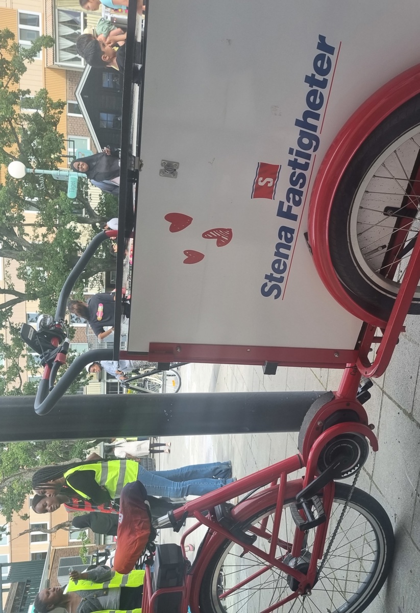 Lådcykel med stena fastigheter logga på.