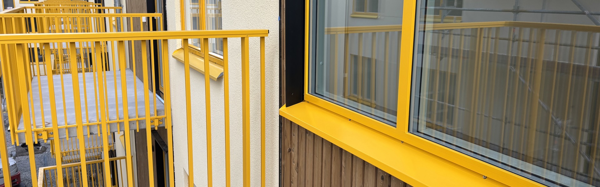Bild från bygget för projektet Atlantis