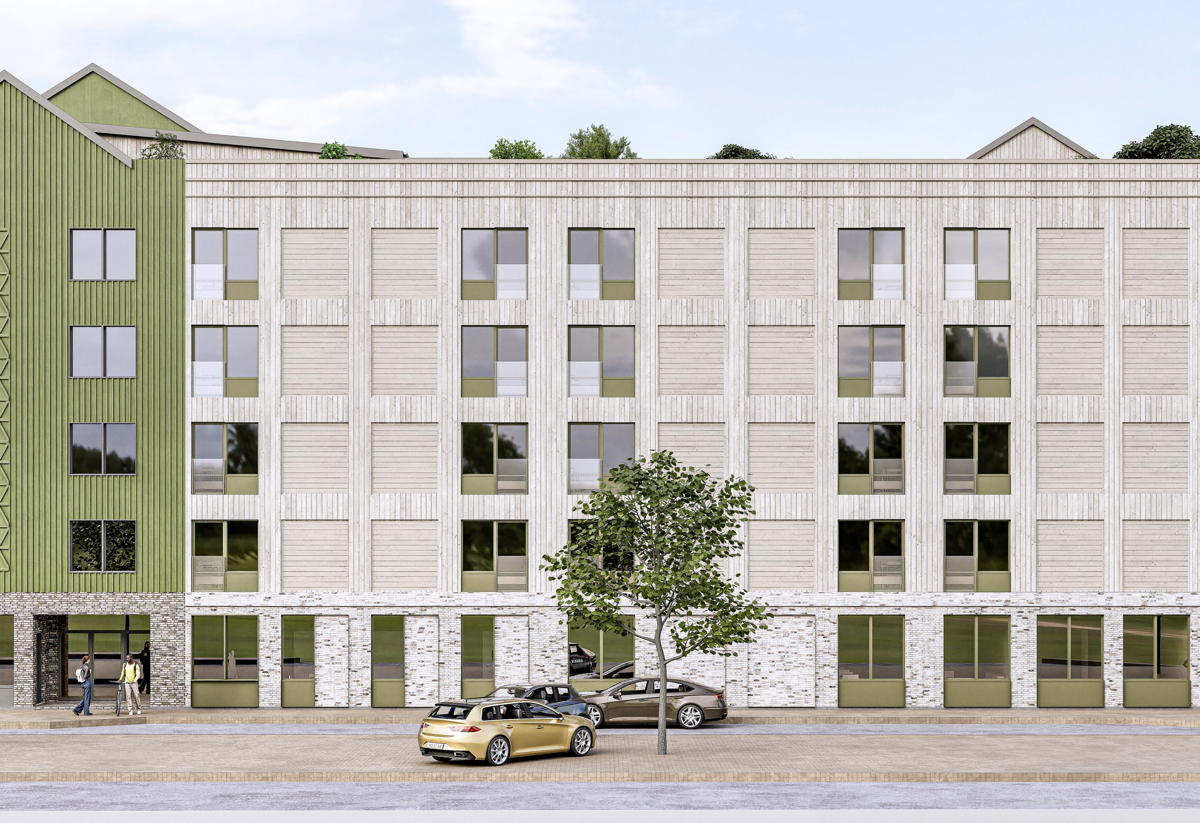 Illustration över Flora ovanför